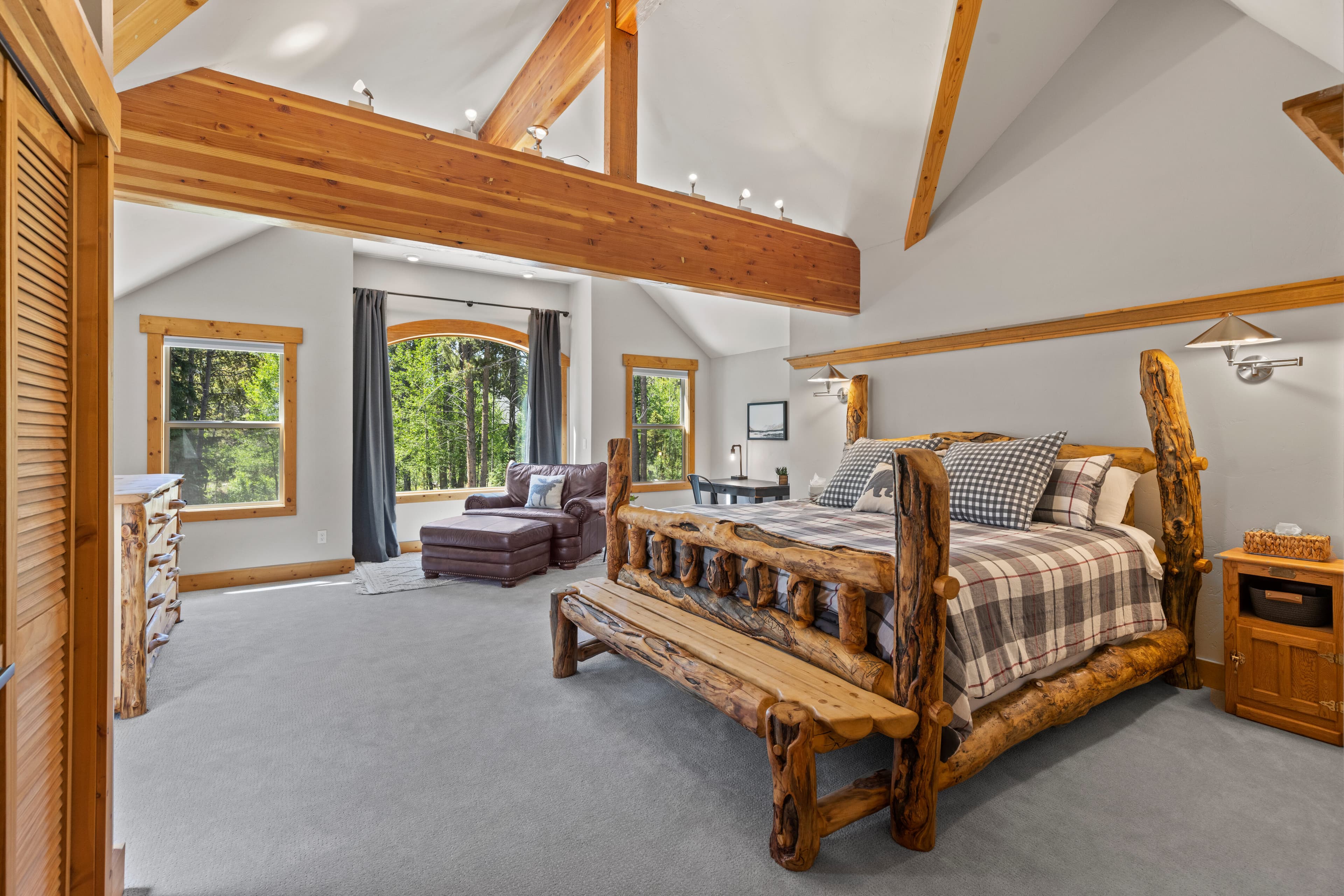 Primary bedroom suite